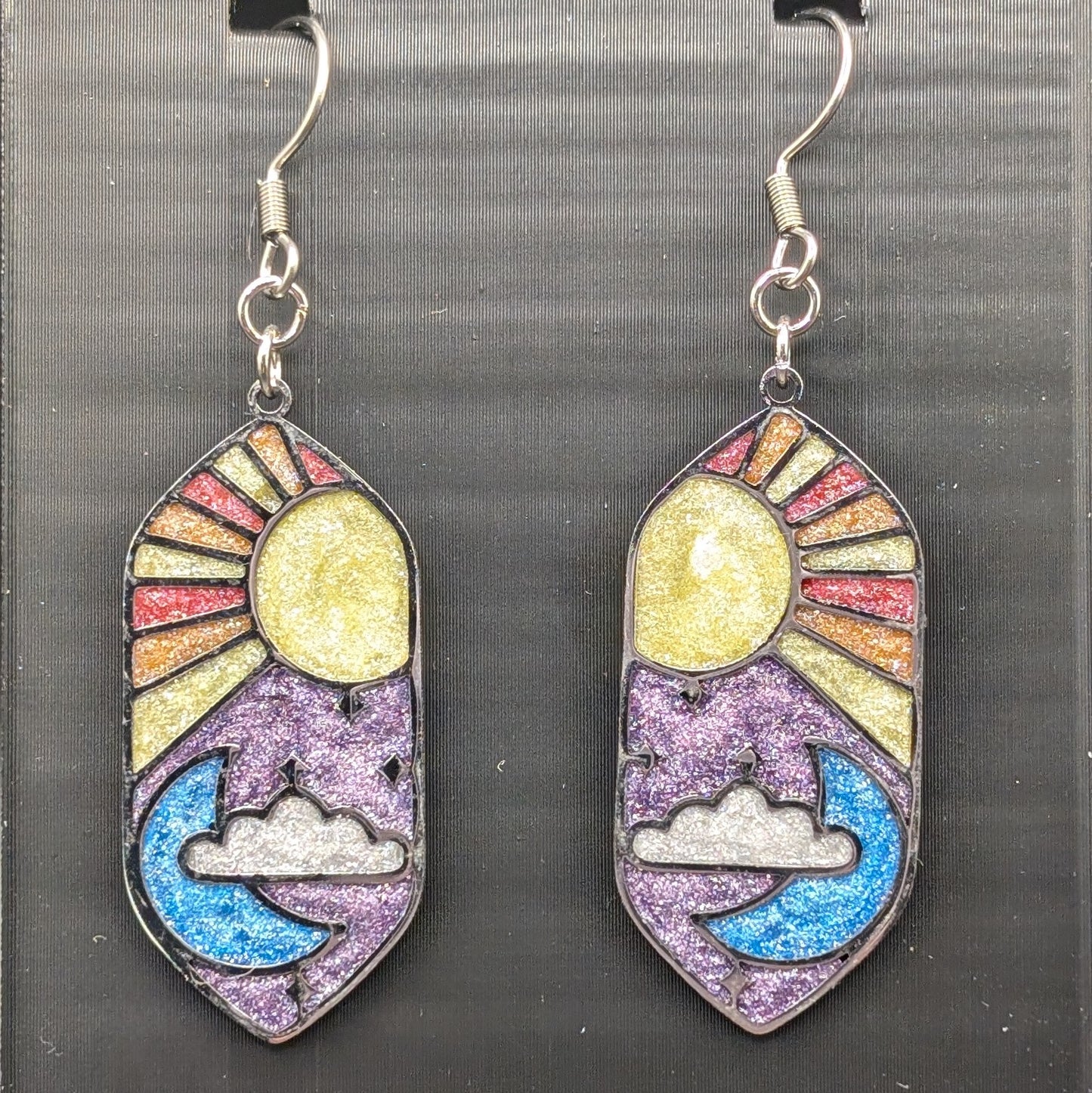 Sun and Moon Earrings