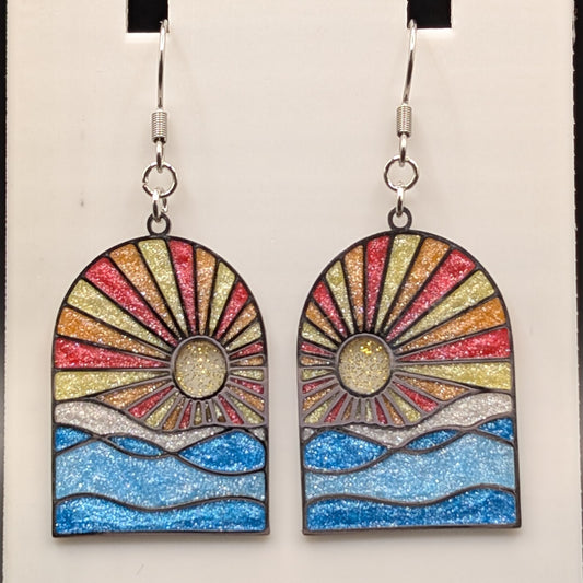 Ocean Sunset Earrings