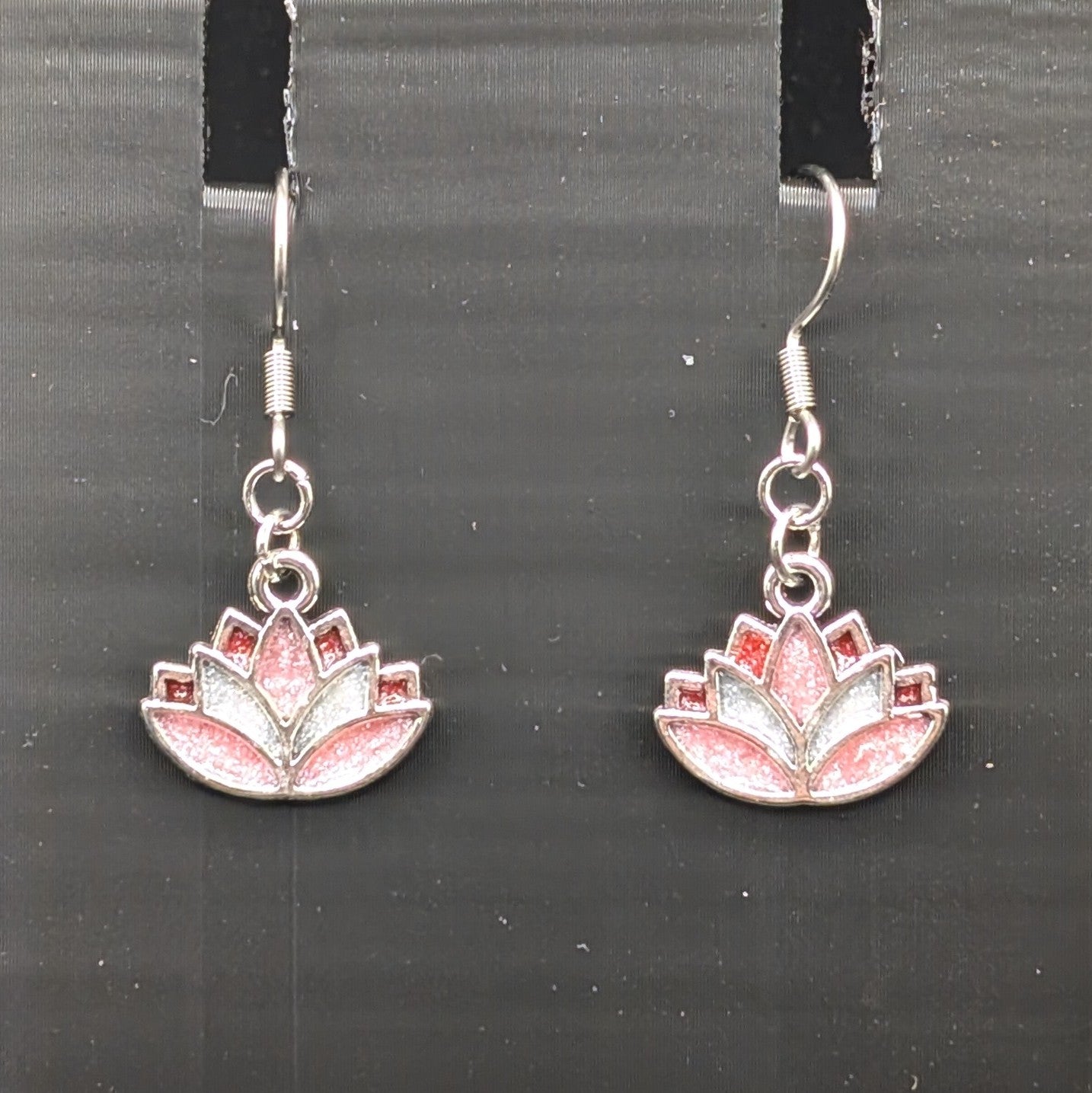Small Lotus Earrings