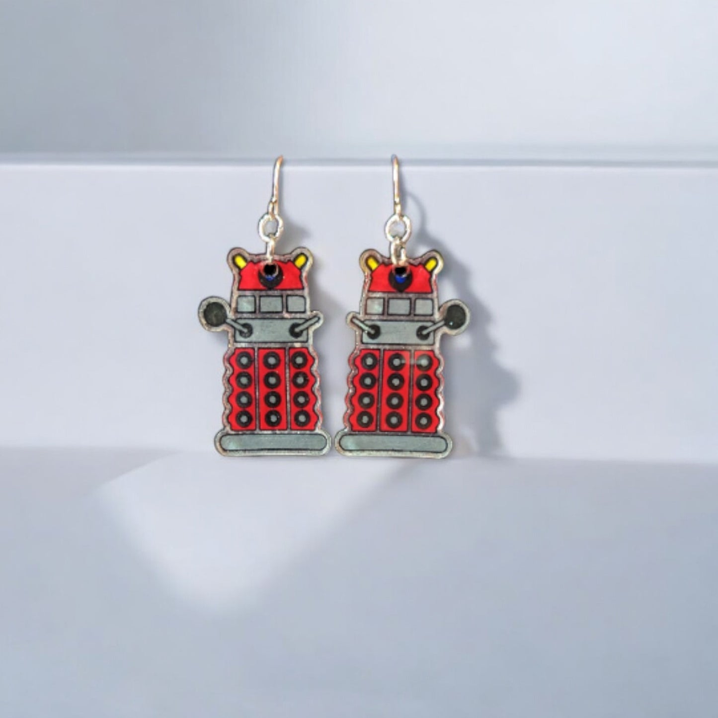 Geeky Doctor Who Earrings - Handmade