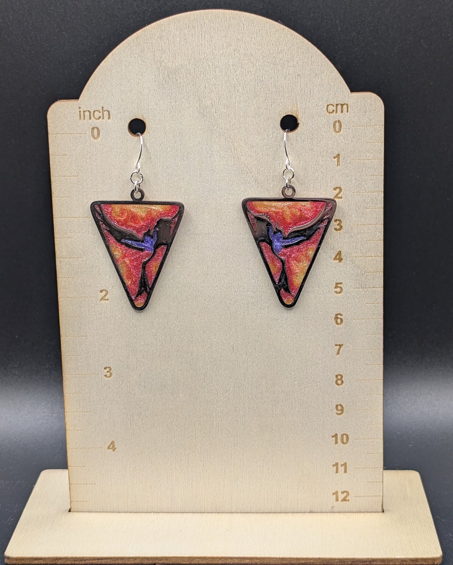 Phoenix Woman Earrings