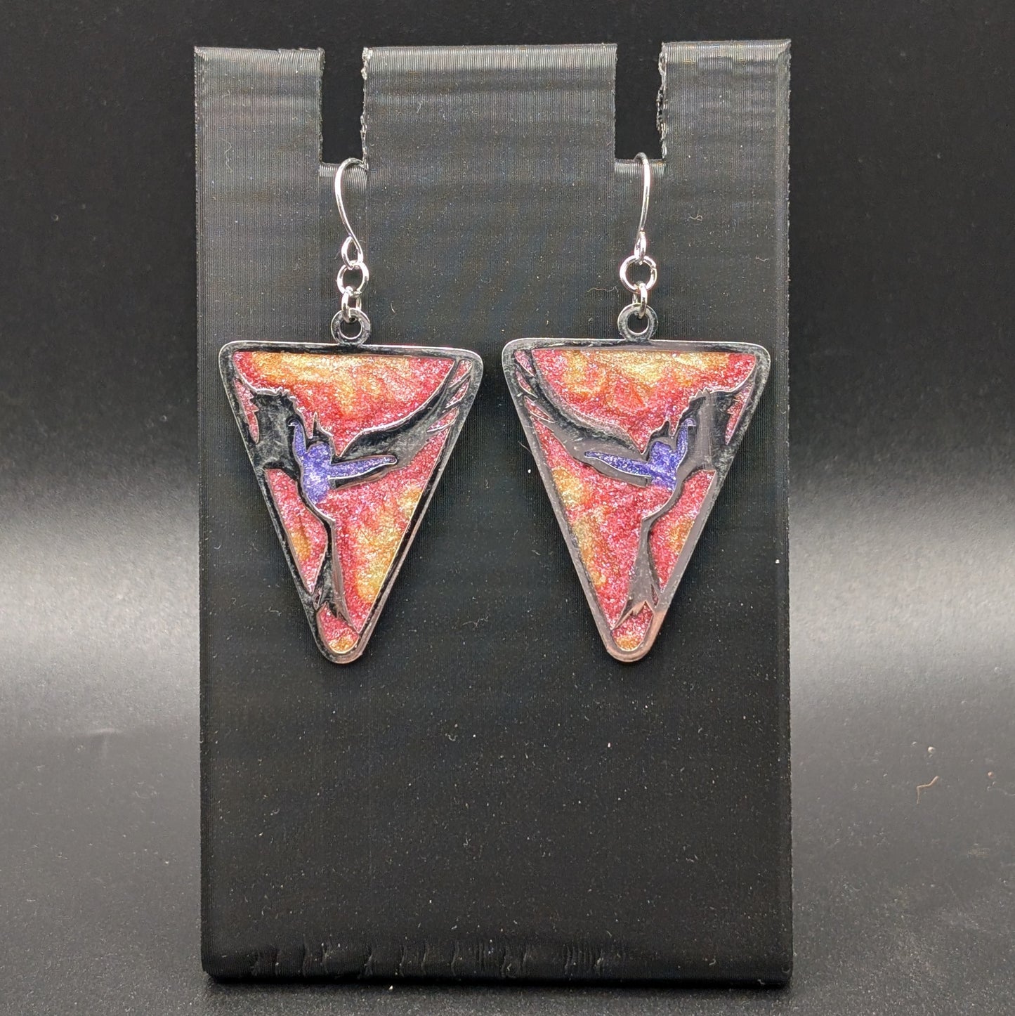 Phoenix Woman Earrings