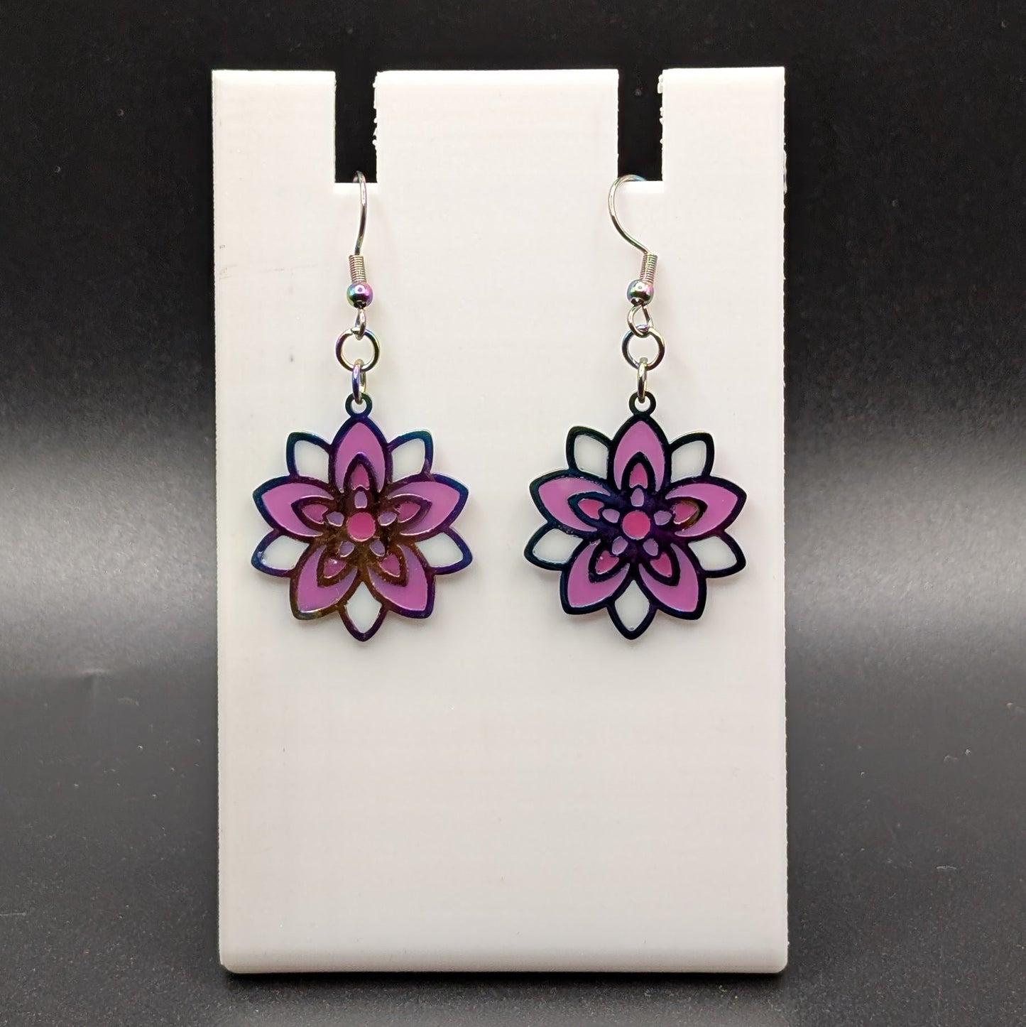 Flower earrings