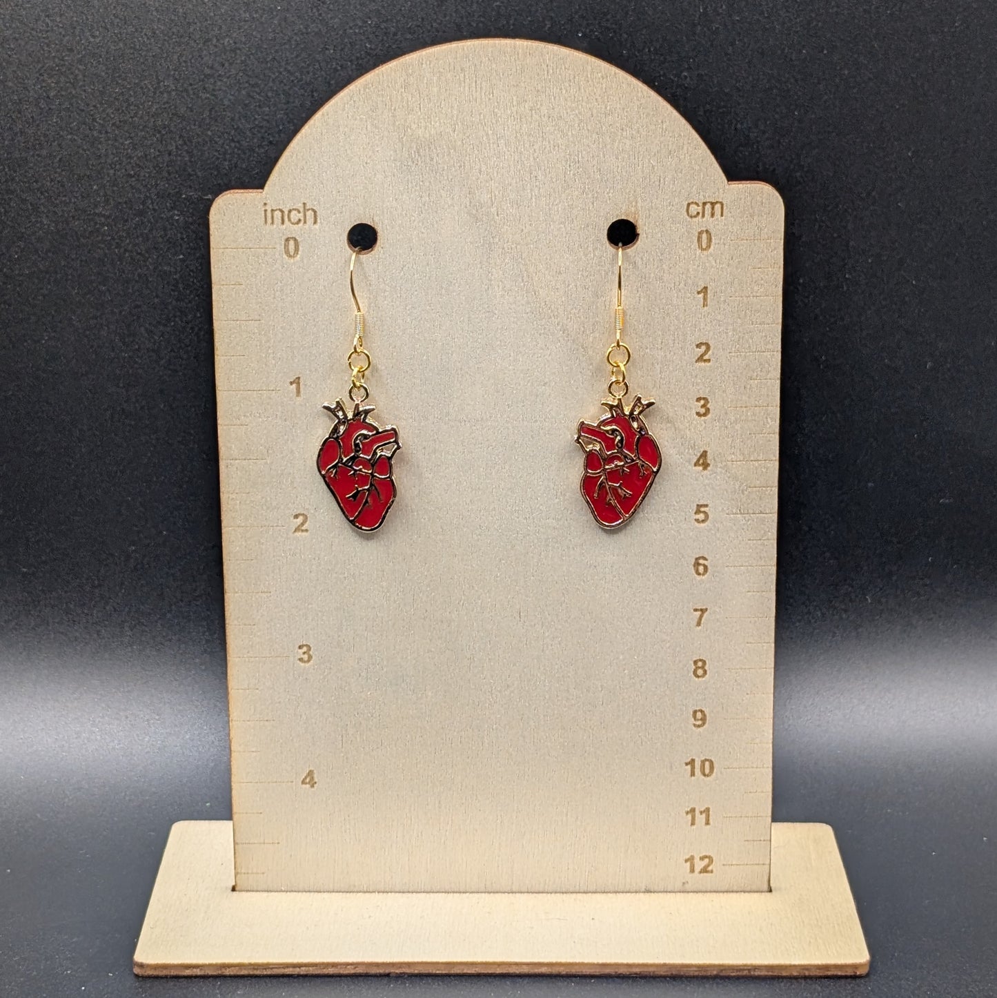Anatomical Heart earrings