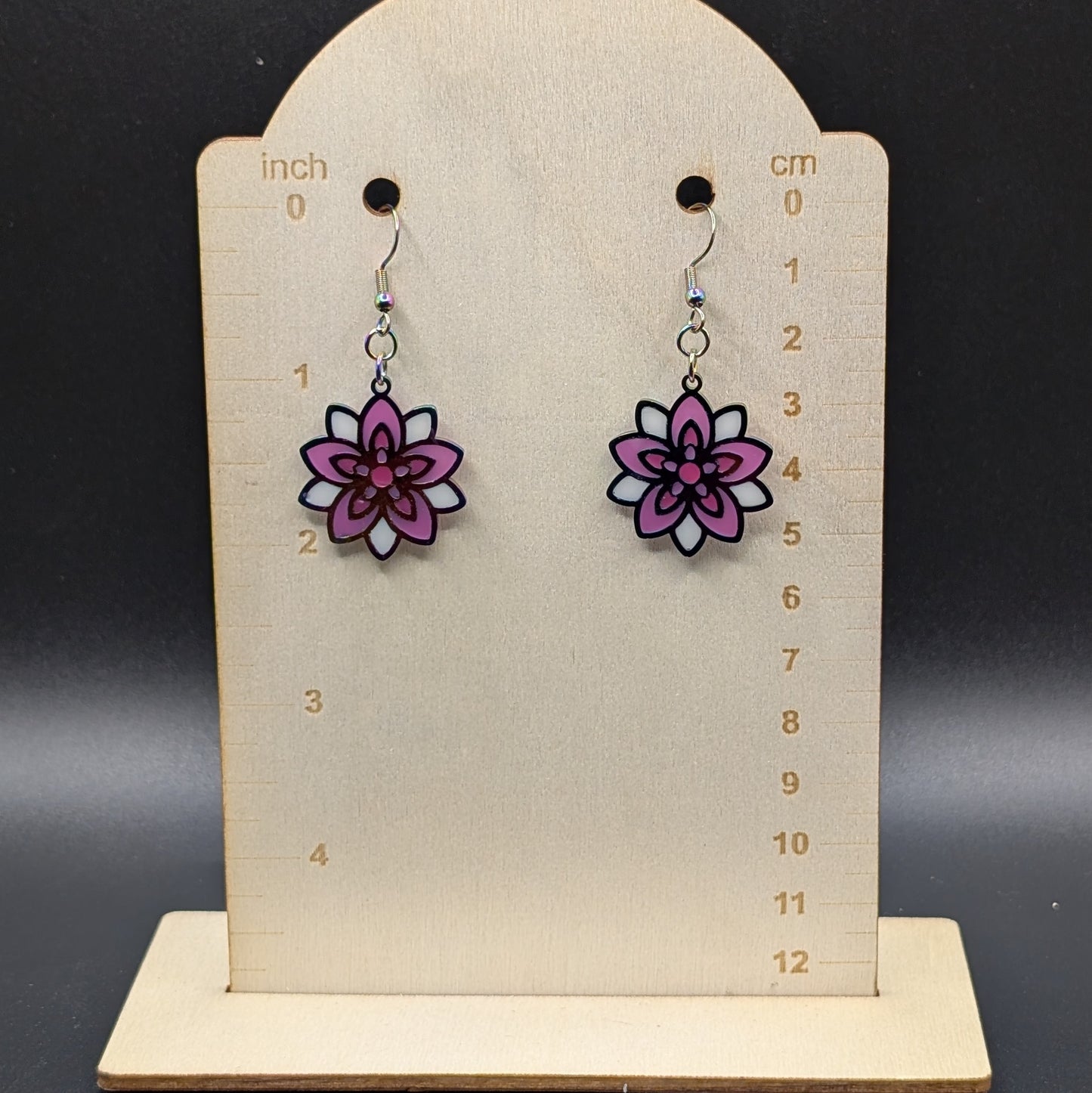 Flower earrings