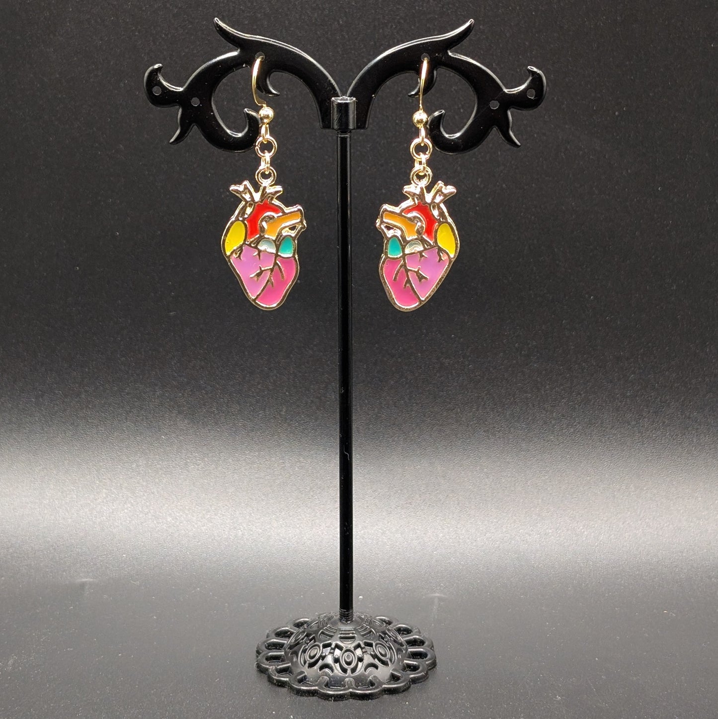 Anatomical Heart earrings