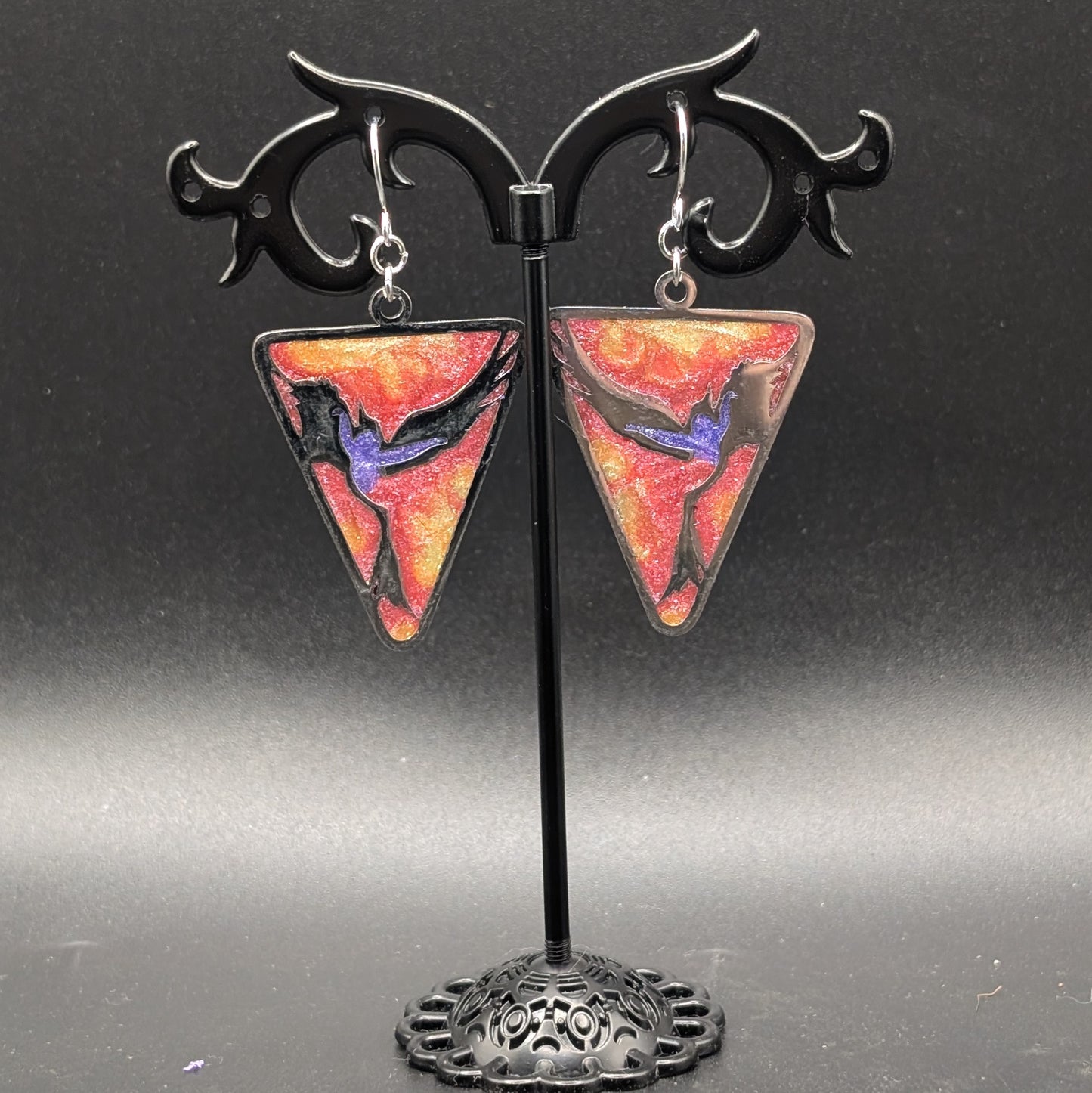 Phoenix Woman Earrings
