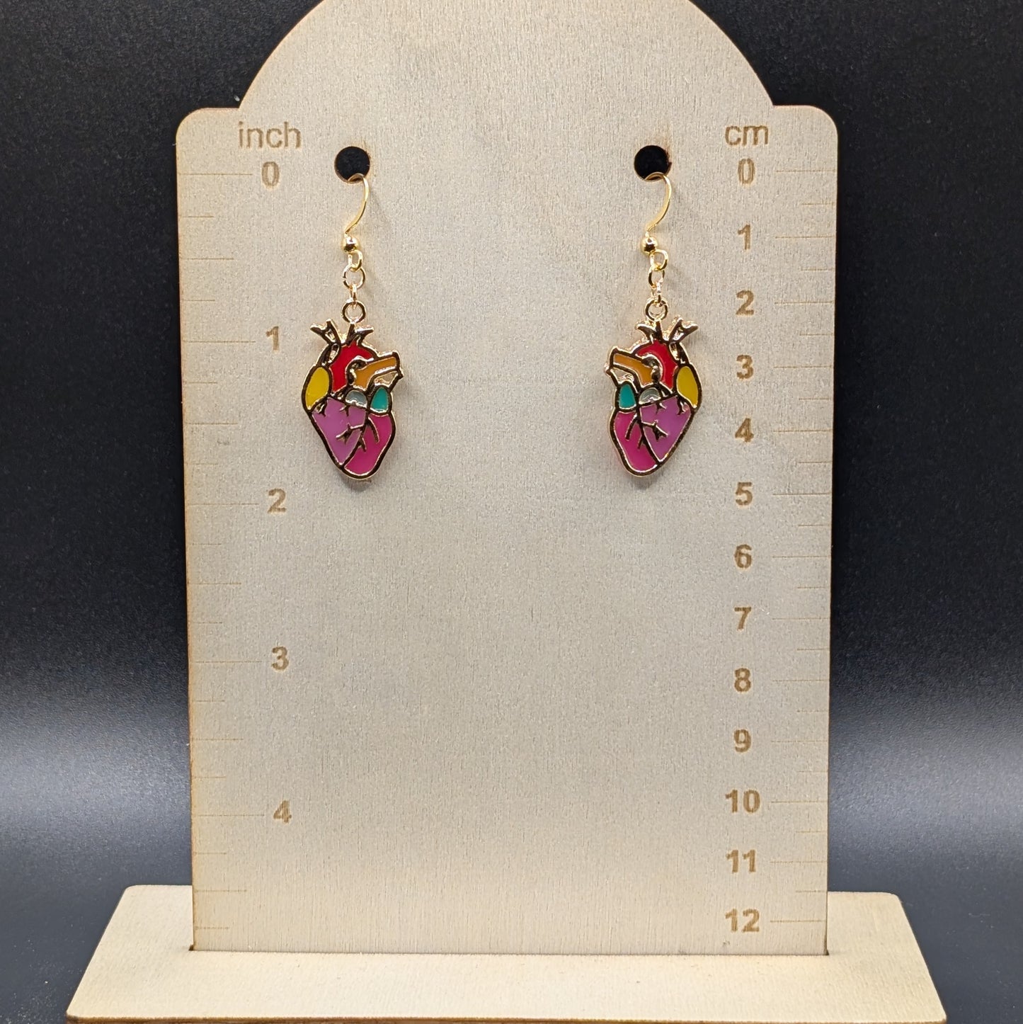 Anatomical Heart earrings