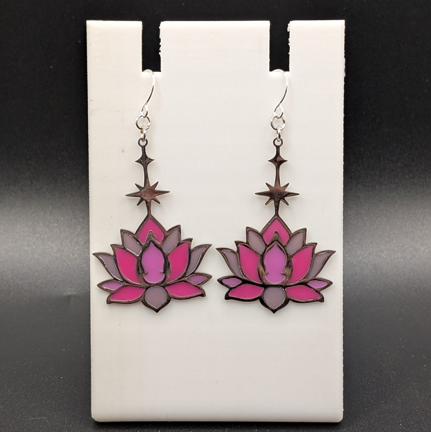 Lotus Flower Earrings
