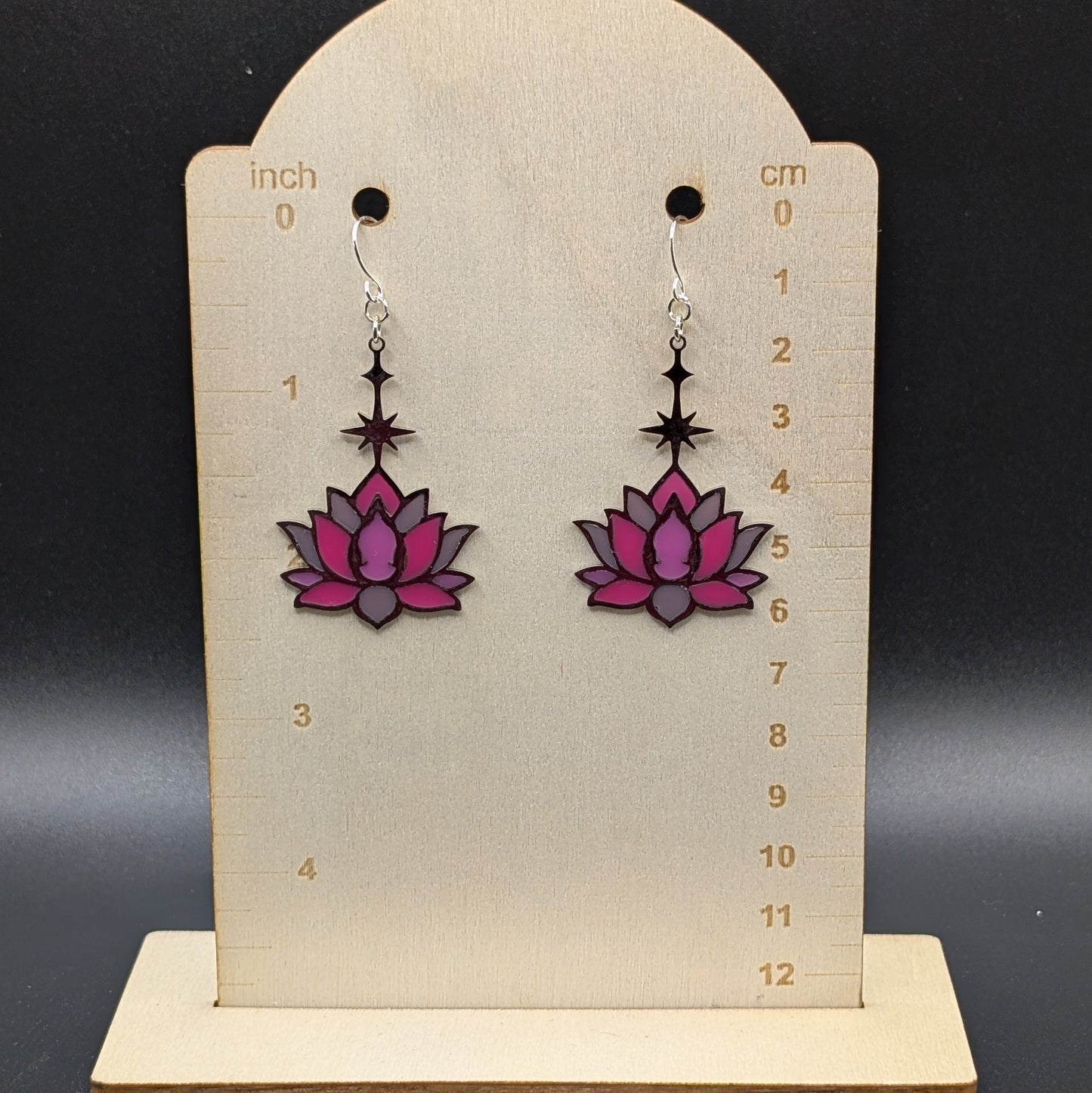 Lotus Flower Earrings