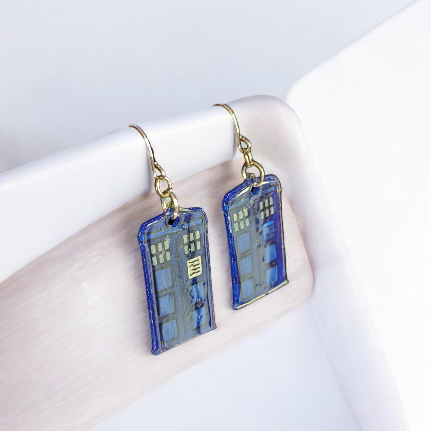 Geeky Doctor Who Earrings - Handmade