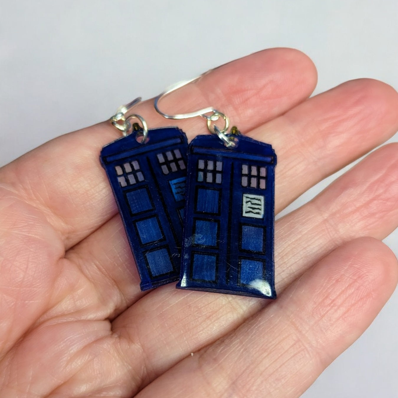 Geeky Doctor Who Earrings - Handmade
