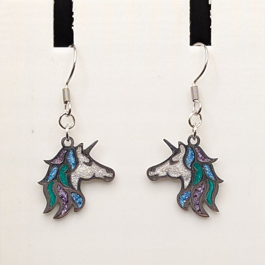 Fantasy Unicorn Earrings