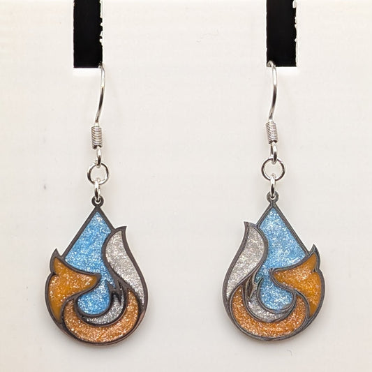 Fox Teardrop Earrings